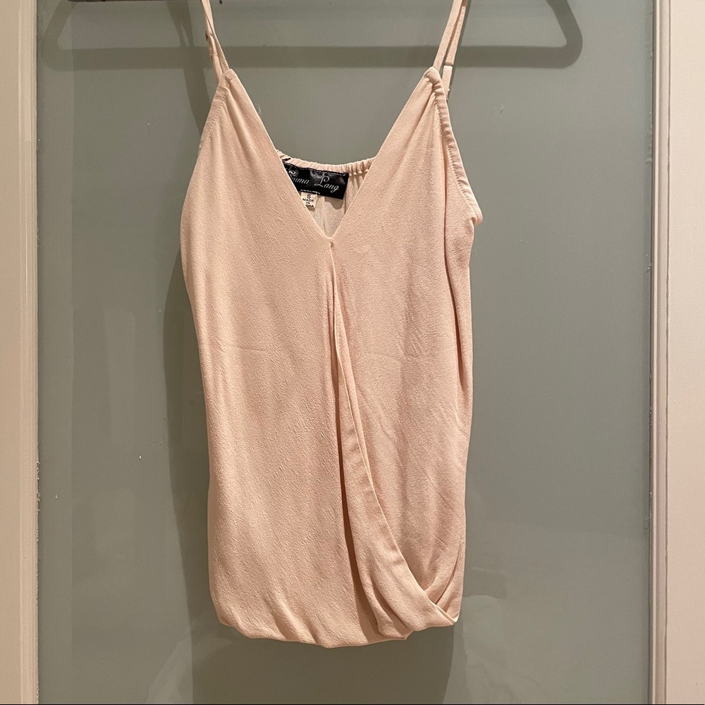 Emma Lang - Intrigue Couture Ivory Tank Top - S